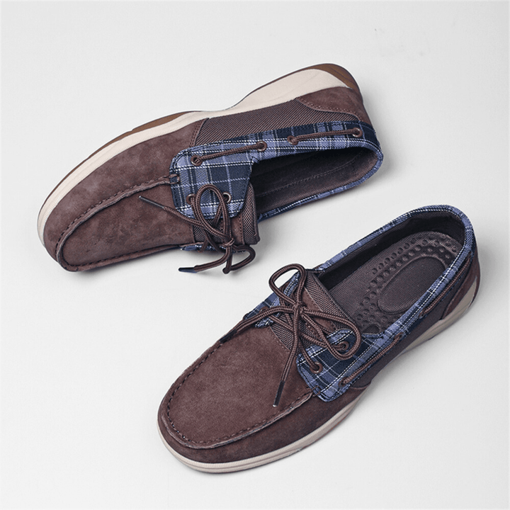 Nortvale - PlaidHarbor Suede Loafers - 14:365458Brown;200000124:100013888