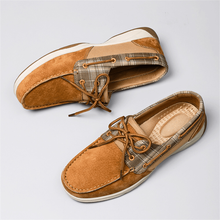 Nortvale - PlaidHarbor Suede Loafers - 14:366Yellow;200000124:100013888