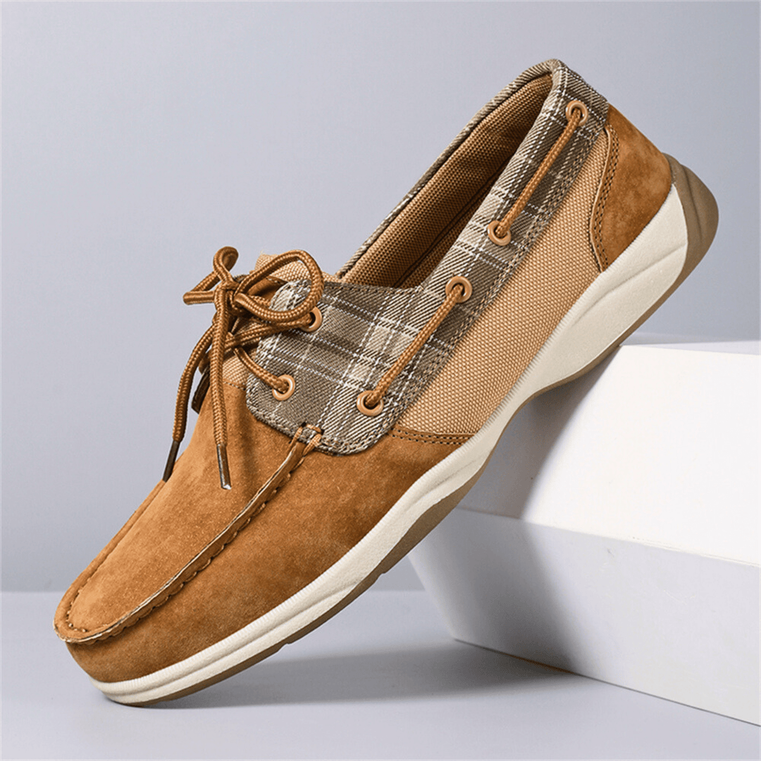 Nortvale - PlaidHarbor Suede Loafers - 14:366Yellow;200000124:100013888