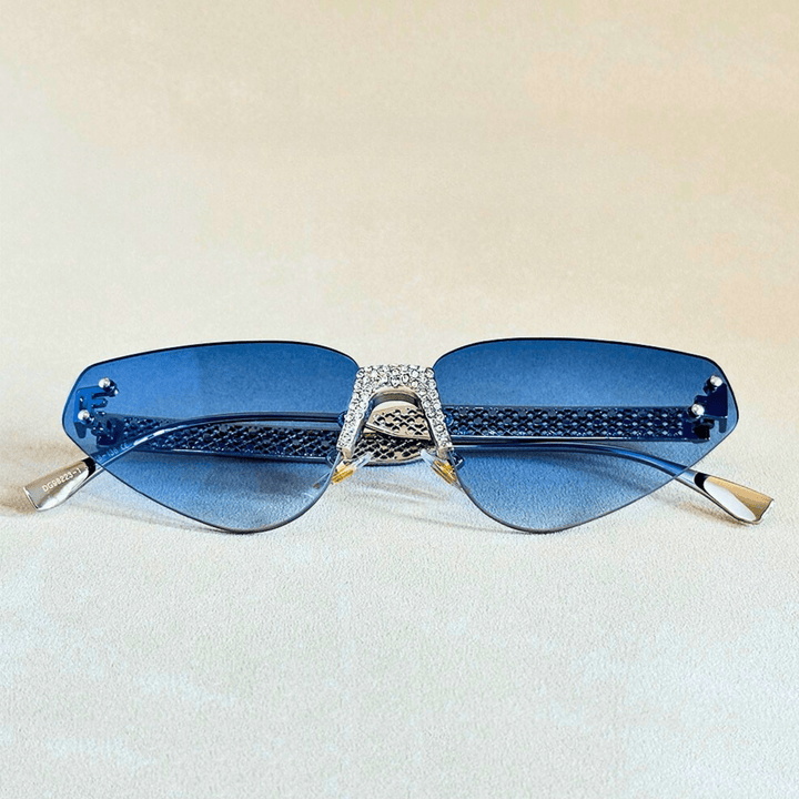 Nortvale - Rimless Cat Eye Shades - 200007763:201336100;71:100009342#As the picture;73:193#G05