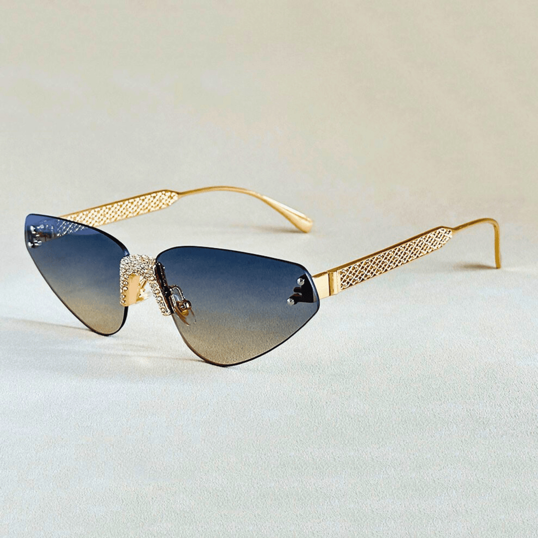 Nortvale - Rimless Cat Eye Shades - 200007763:201336100;71:100009342#As the picture;73:496#G04