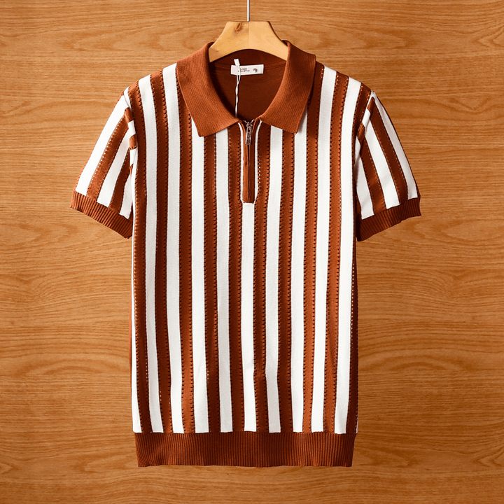 Nortvale - The ZipStripe Polo - 14:4602;5:4183