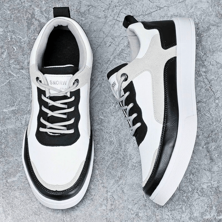 Nortvale - Vérrano Leather Sneaker - 14:365458#Black;200000124:200000364