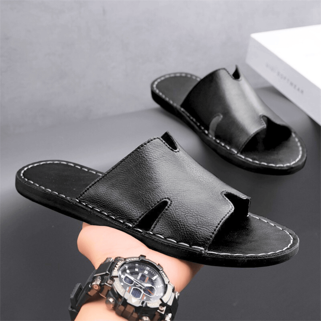 Nortvale - Vintage Genuine Leather Sandals - 14:193;200000124:200000898