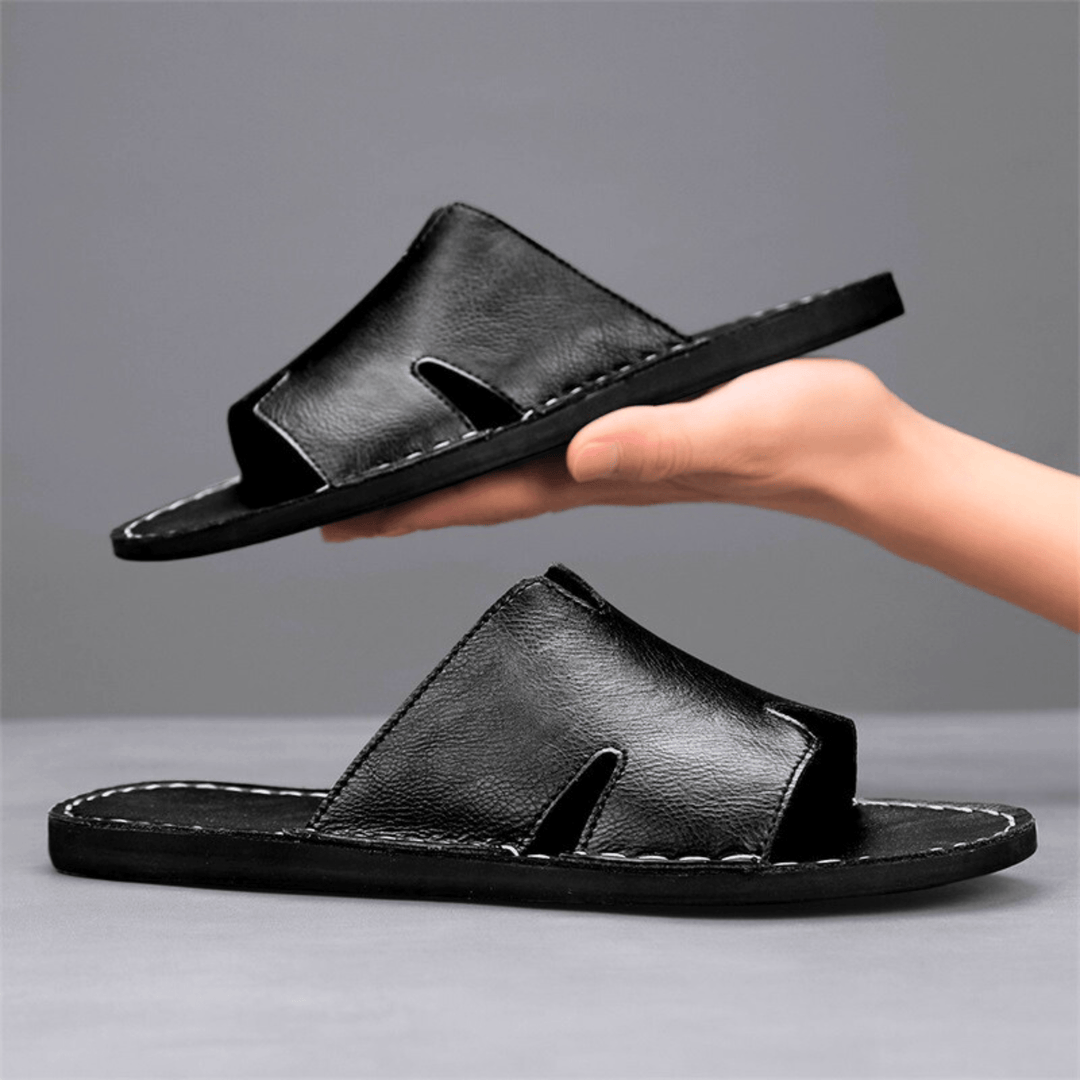 Nortvale - Vintage Genuine Leather Sandals - 14:193;200000124:200000898