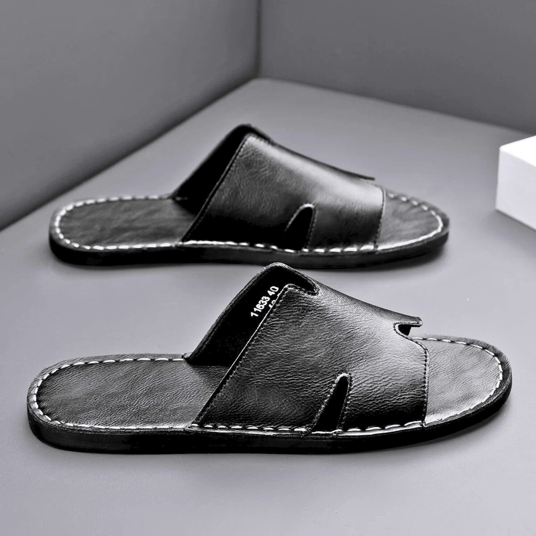 Nortvale - Vintage Genuine Leather Sandals - 14:193;200000124:200000898