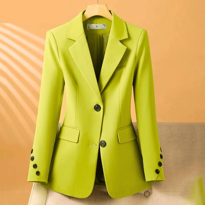 Molvana - Women's Prestige Tailored Blazer - 14:1254#Green;5:100014064