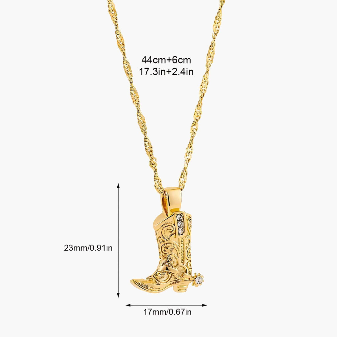 Weston & Finch - Cowgirl Charm Necklace - 200001034:361180silver color