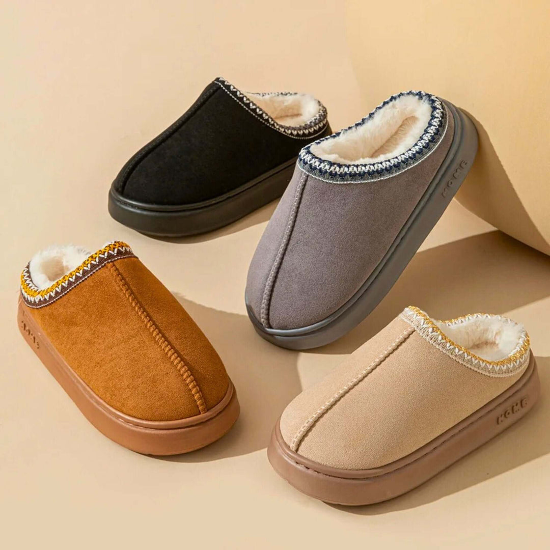 Weston & Finch - CozyCloud Slippers - 14:771Brown;200000124:15236-37