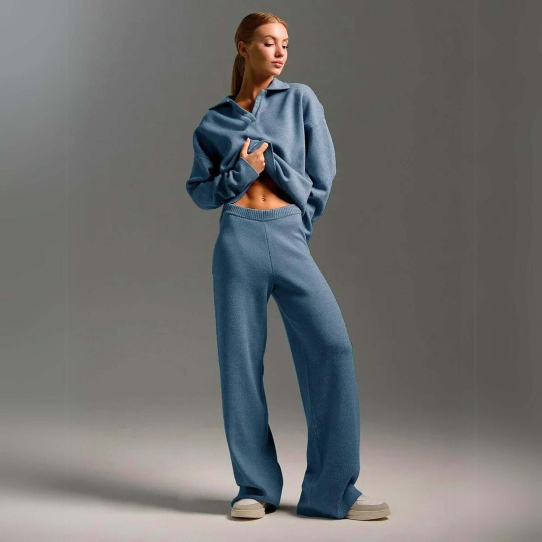 Weston & Finch - CozyKnit Duo Set - 14:173Haze blue;5:100014064