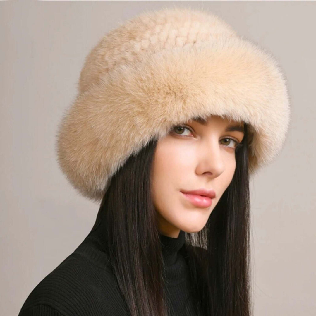 Weston & Finch - CozySoft Fur - Lined Hat - 14:10beige