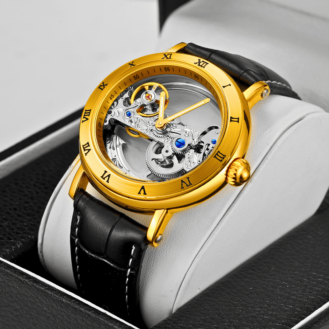 Weston & Finch - Eterna Skeleton Tourbillon Watch - 14:100013777Gold