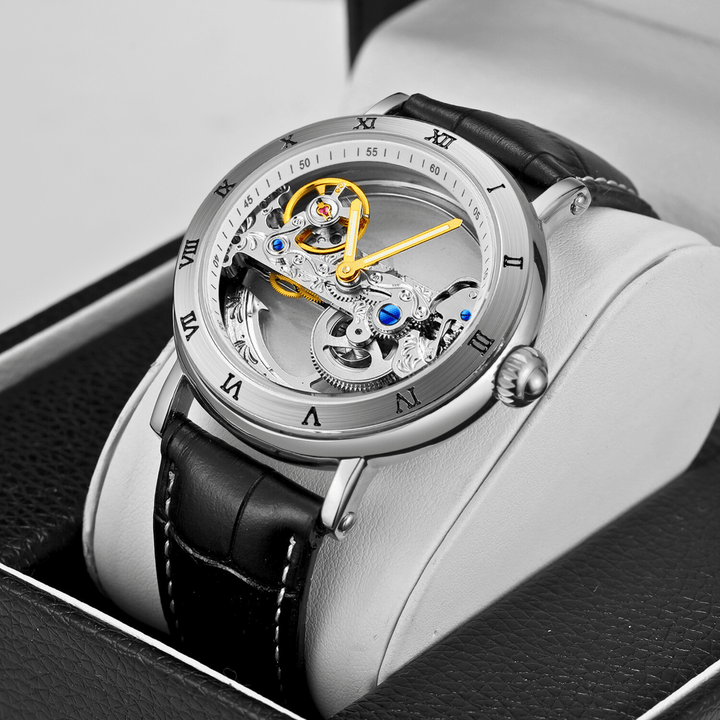 Weston & Finch - Eterna Skeleton Tourbillon Watch - 14:200005100Silver