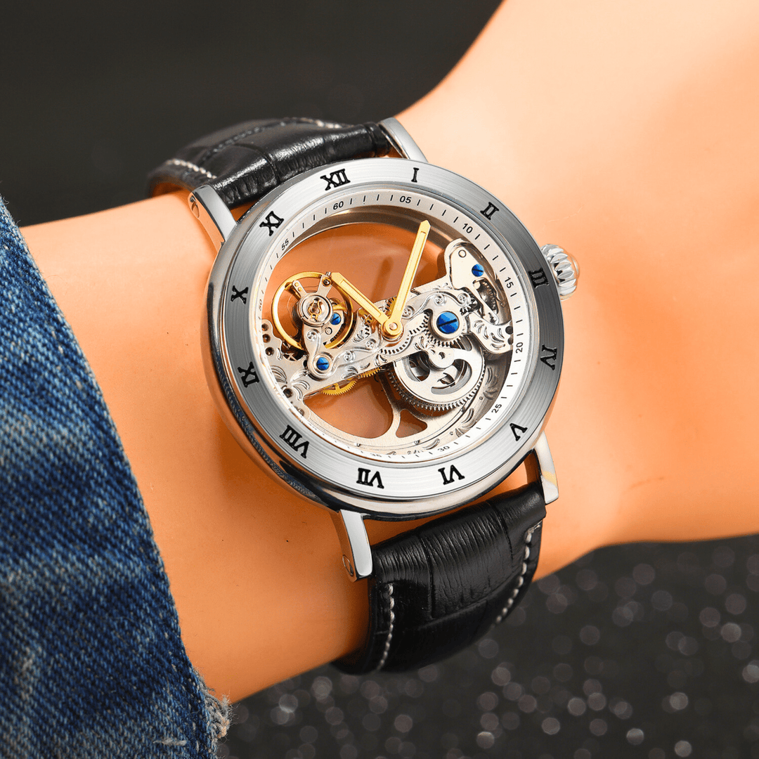 Weston & Finch - Eterna Skeleton Tourbillon Watch - 14:350686Black