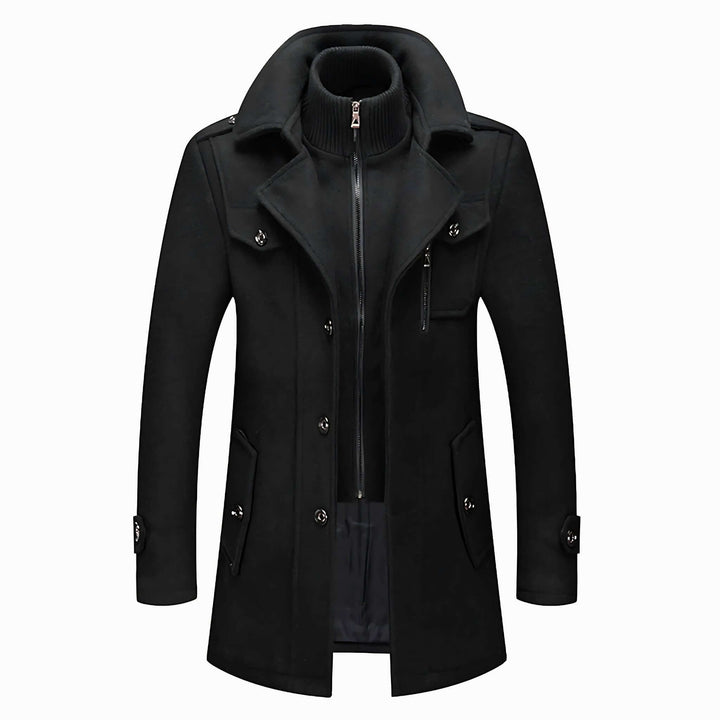 Weston & Finch - Executive Prestige Wool Coat - 14:193Black;5:361386M