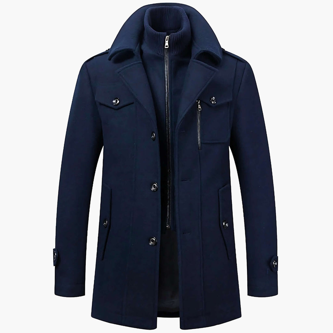 Weston & Finch - Executive Prestige Wool Coat - 14:201800840Navy;5:361386M