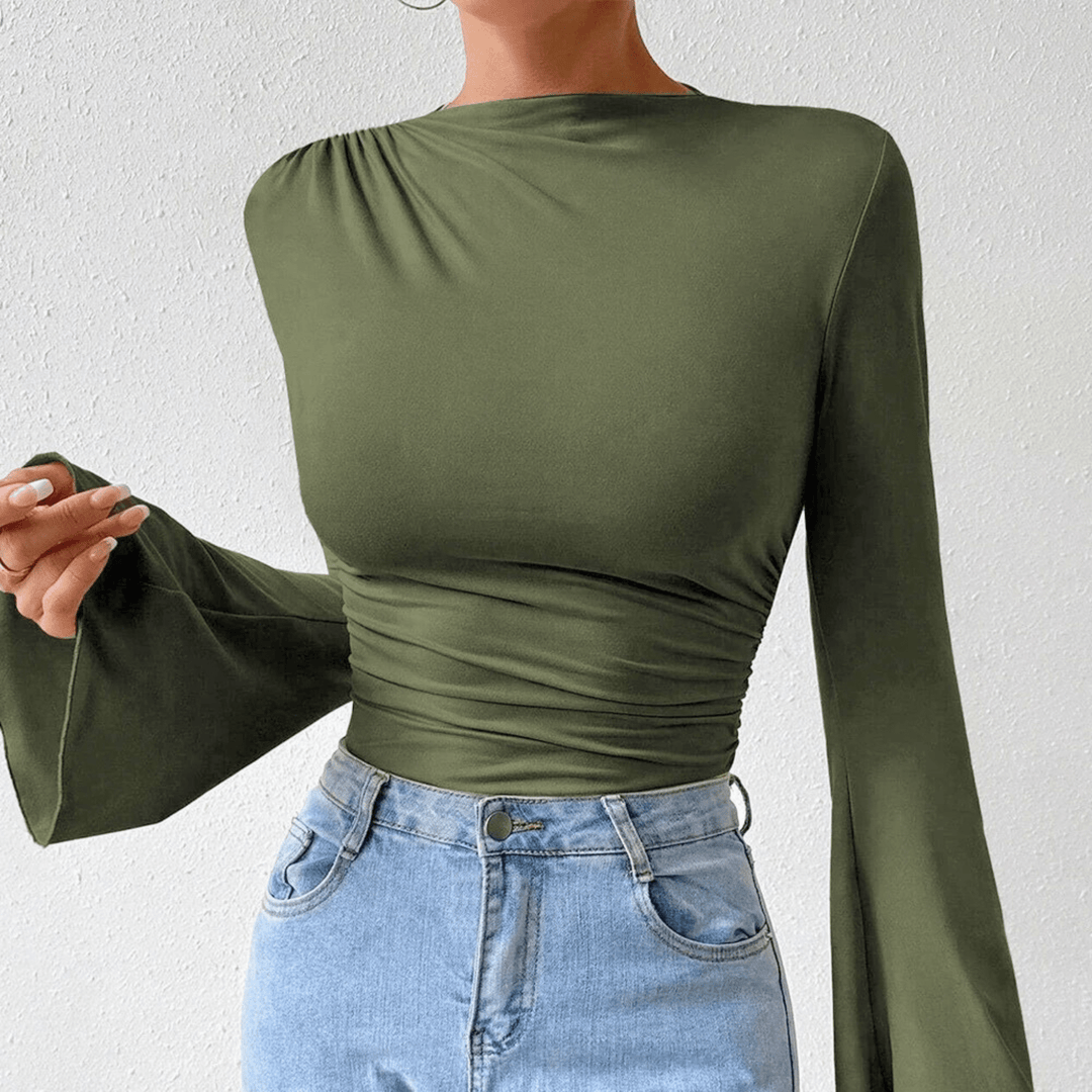 Weston & Finch - Glow Bell - Sleeve Bodysuit - 14:175Green;5:872