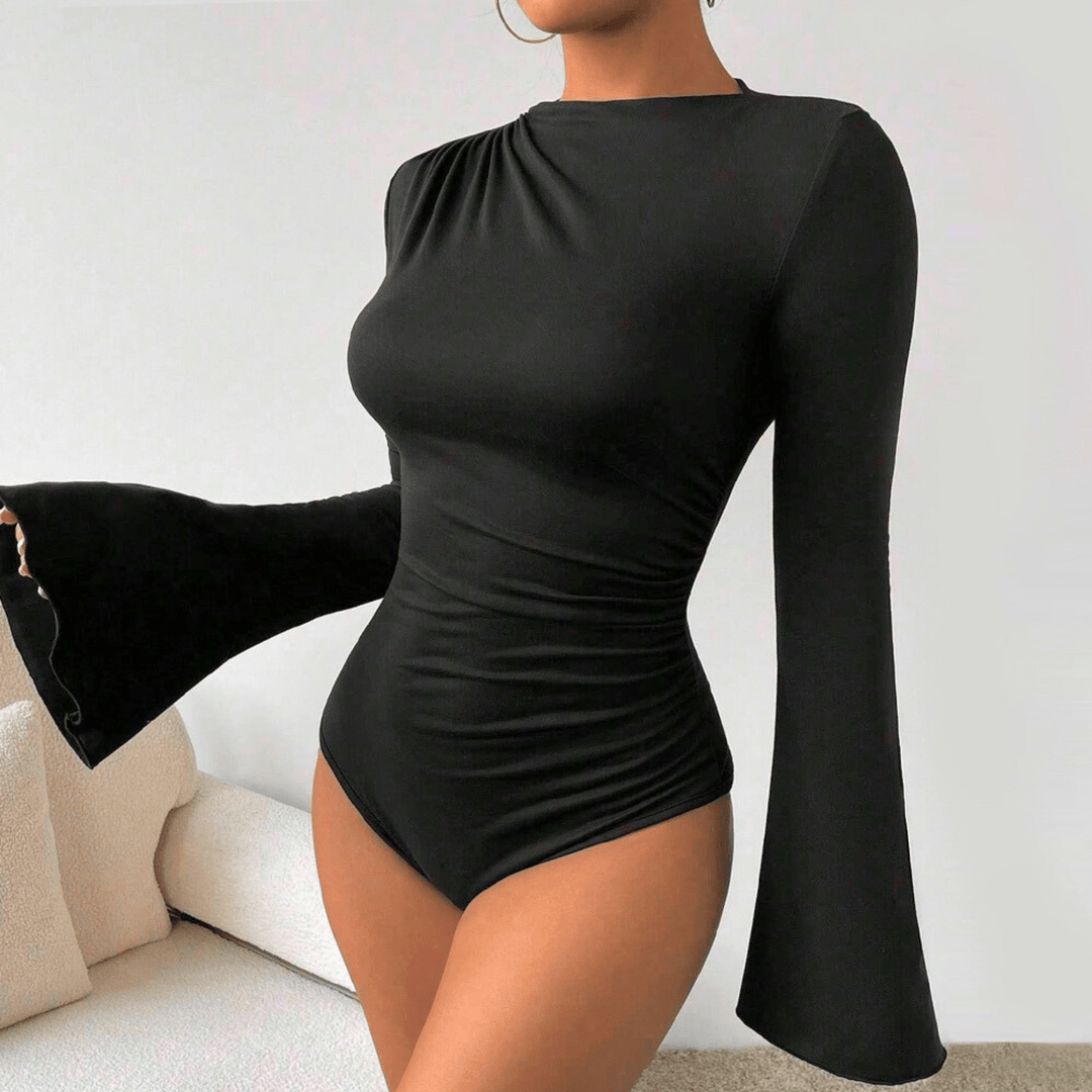Weston & Finch - Glow Bell - Sleeve Bodysuit - 14:193Black;5:872