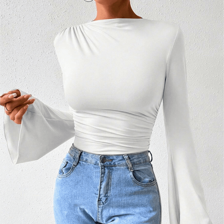 Weston & Finch - Glow Bell - Sleeve Bodysuit - 14:29White;5:872