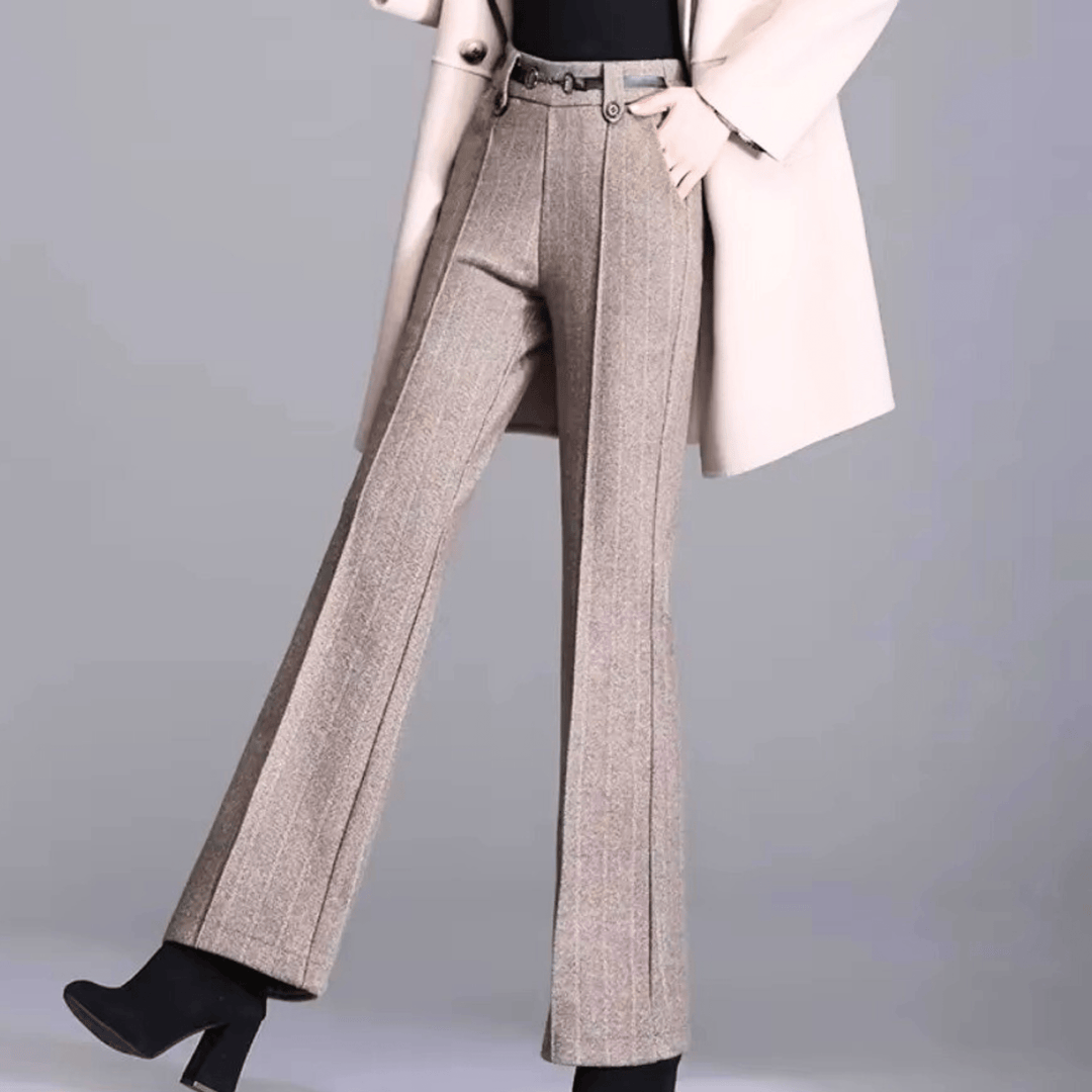 Weston & Finch - The Alessia Trouser - 14:173Khaki Long Pants;5:4183