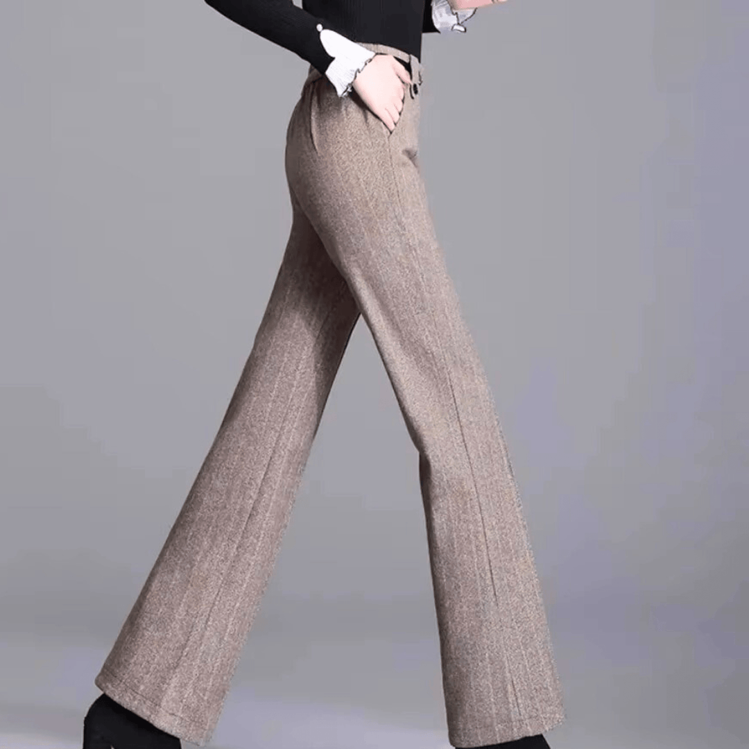 Weston & Finch - The Alessia Trouser - 14:173Khaki Long Pants;5:4183