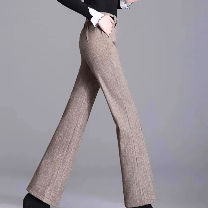 Weston & Finch - The Alessia Trouser - 14:173Khaki Long Pants;5:4183