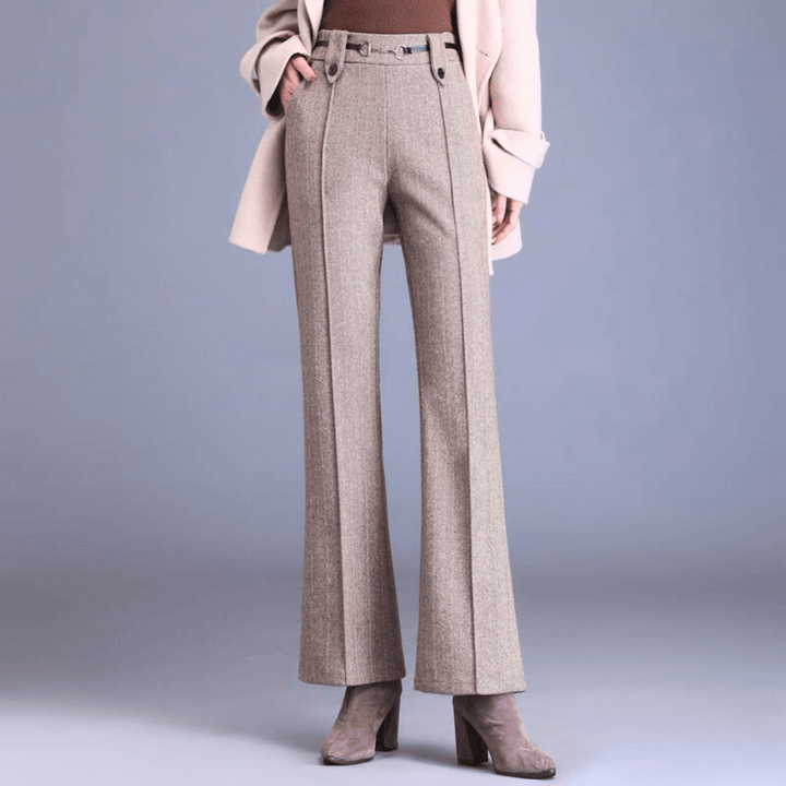 Weston & Finch - The Alessia Trouser - 14:173Khaki Long Pants;5:4183