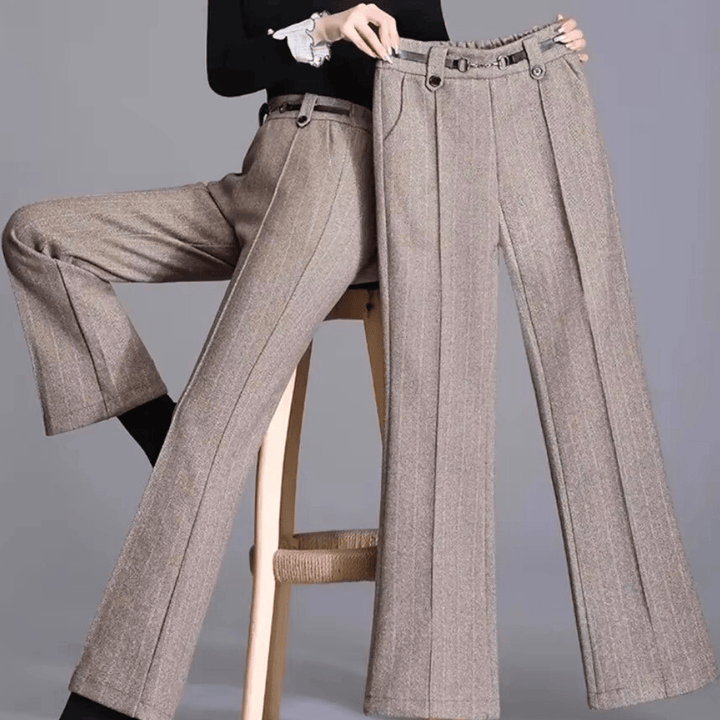 Weston & Finch - The Alessia Trouser - 14:173Khaki Long Pants;5:4183
