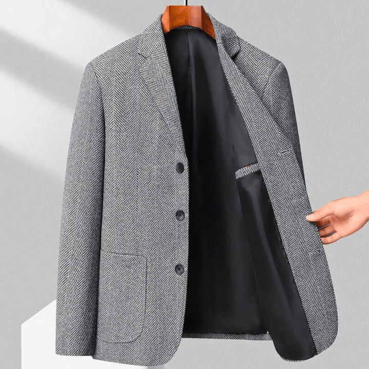 Weston & Finch - The Ariston Blazer - 14:1254gray;5:361386Asian M is Eur XS