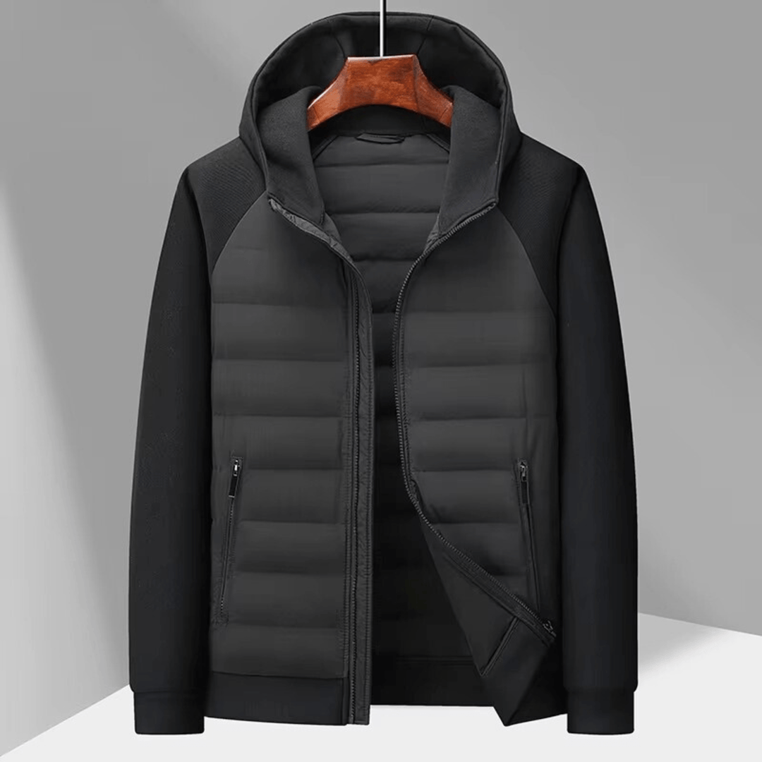 Weston & Finch - The Ariston Down Jacket - 14:173black;5:4182