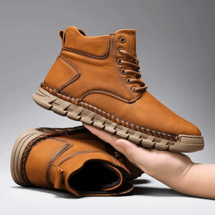 Weston & Finch - The Ashcroft Boot - 14:100018786Light Brown-With Fur;200000124:200000898