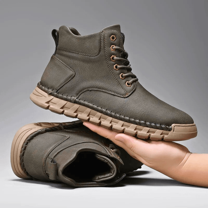 Weston & Finch - The Ashcroft Boot - 14:100018786Light Brown-With Fur;200000124:200000898