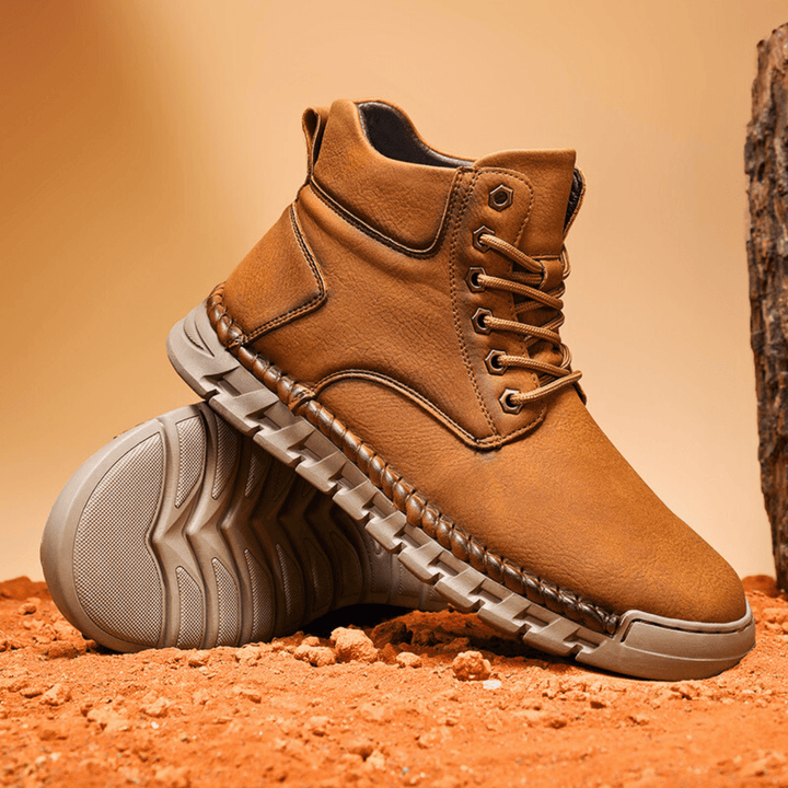 Weston & Finch - The Ashcroft Boot - 14:100018786Light Brown-With Fur;200000124:200000898