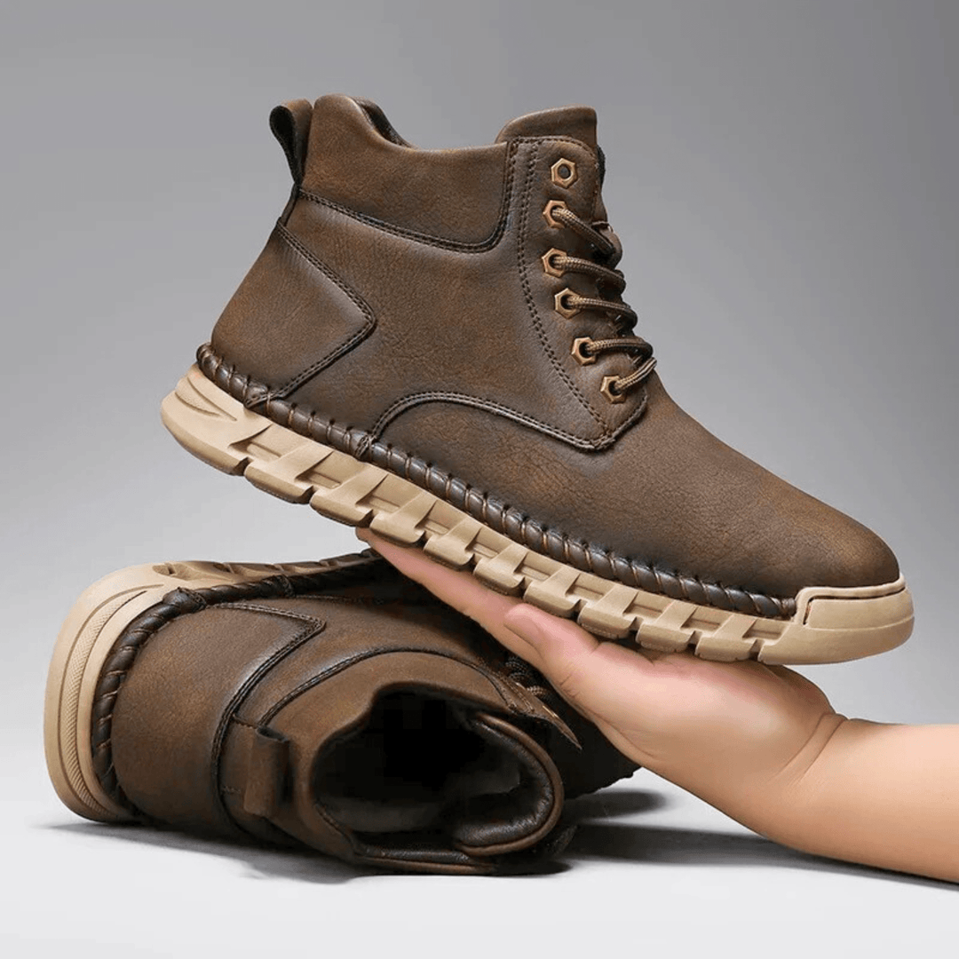 Weston & Finch - The Ashcroft Boot - 14:100018786Light Brown-With Fur;200000124:200000898