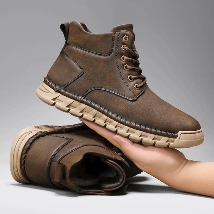 Weston & Finch - The Ashcroft Boot - 14:100018786Light Brown-With Fur;200000124:200000898