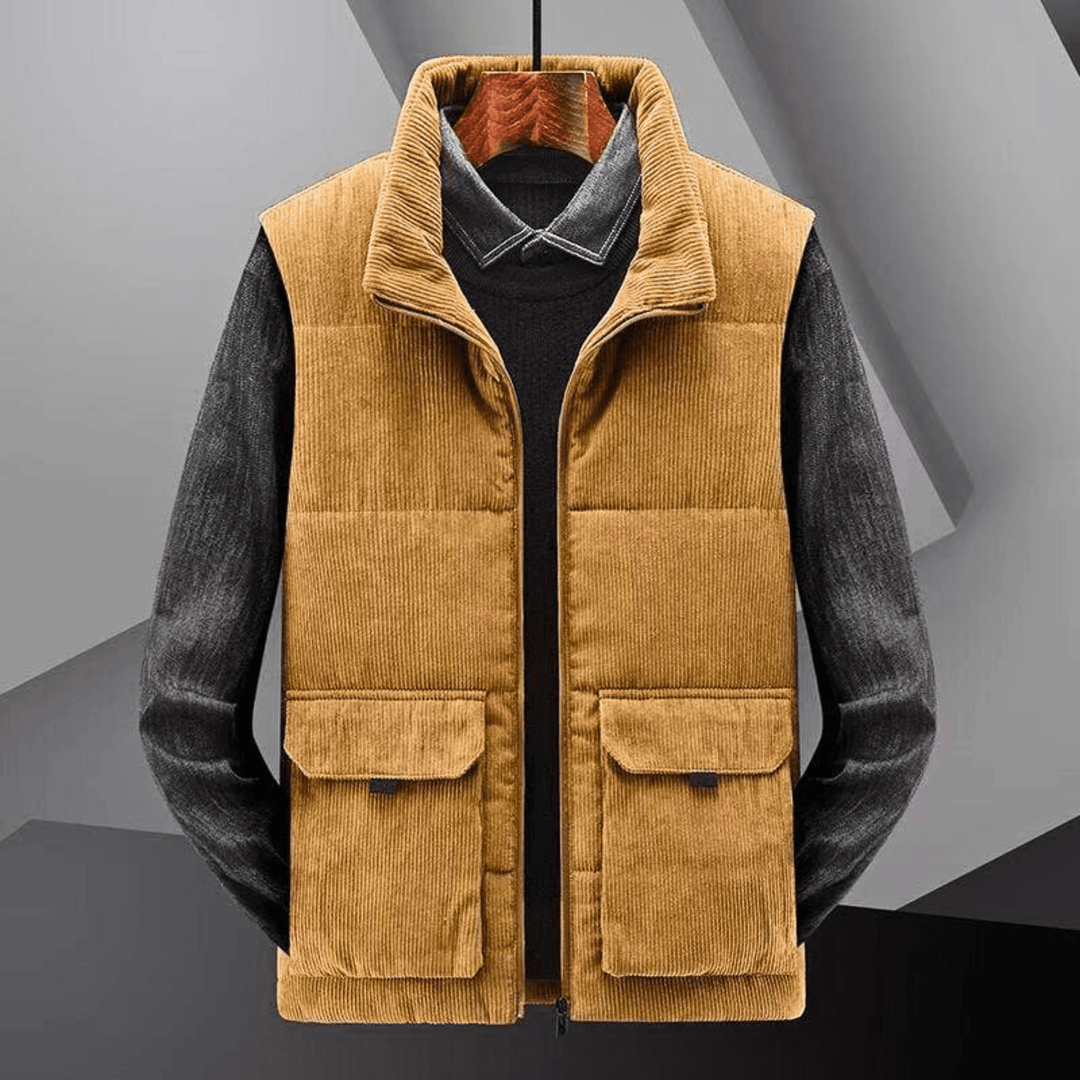 Weston & Finch - The Ashford Corduroy Vest - 14:4602;5:200005259