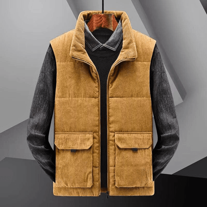 Weston & Finch - The Ashford Corduroy Vest - 14:4602;5:200005259