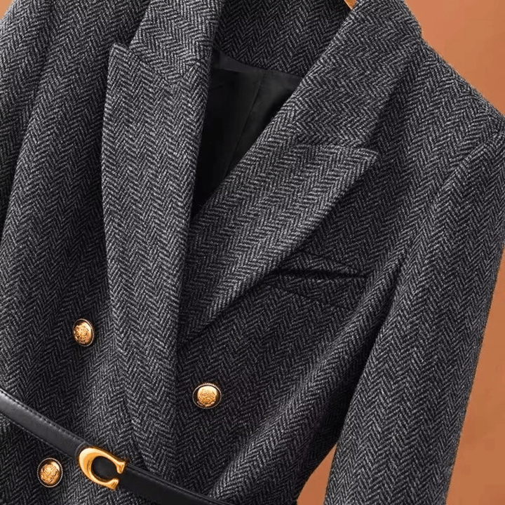 Weston & Finch - The Aurelia Wool Blazer - 14:691Grey;5:4183