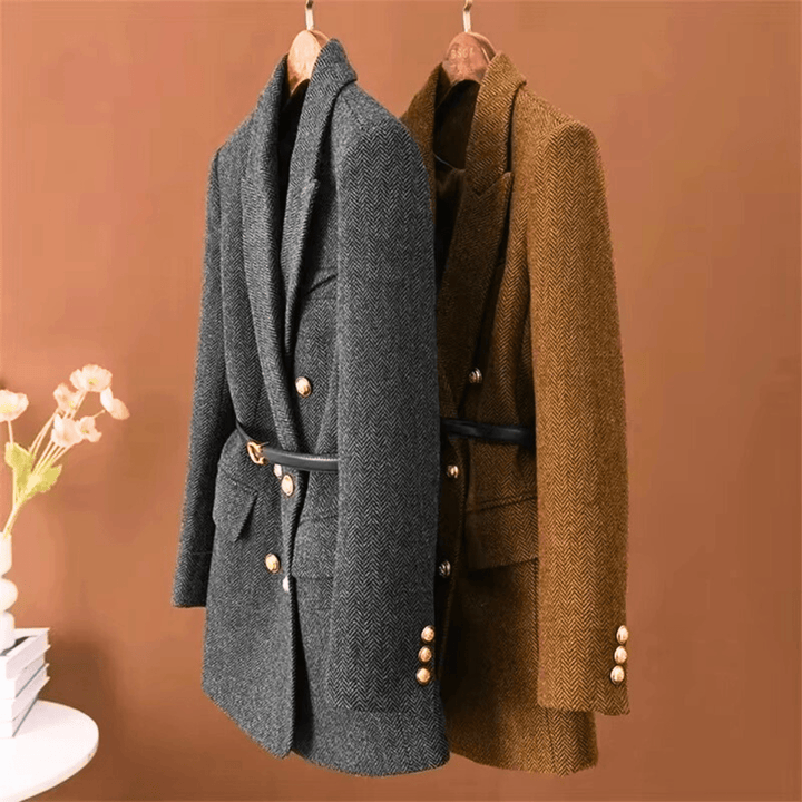 Weston & Finch - The Aurelia Wool Blazer - 14:691Grey;5:4183