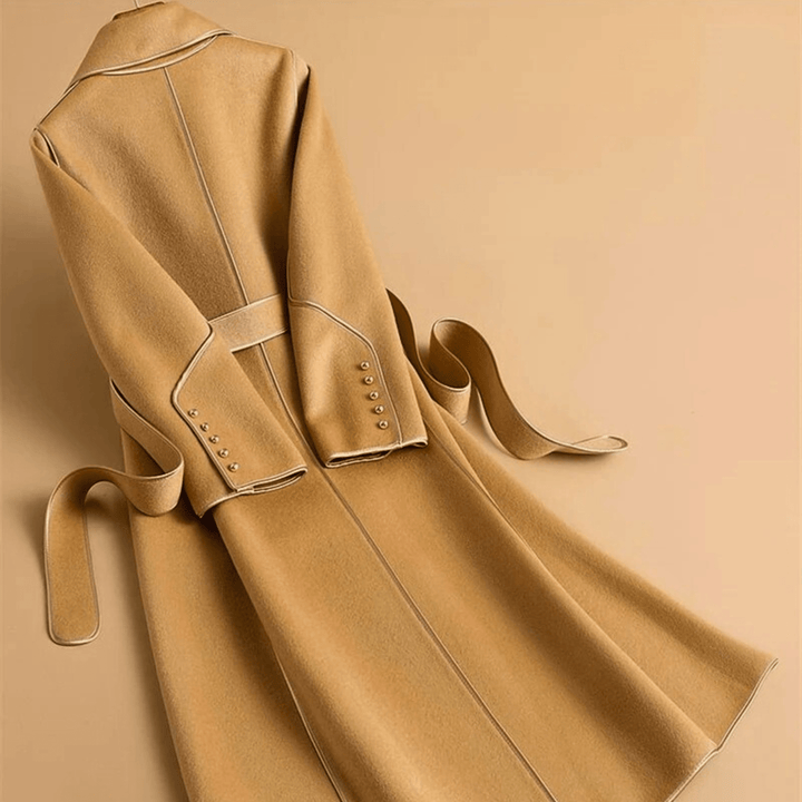 Weston & Finch - The Aurelle Cashmere Coat - 14:1254Blue;5:4183