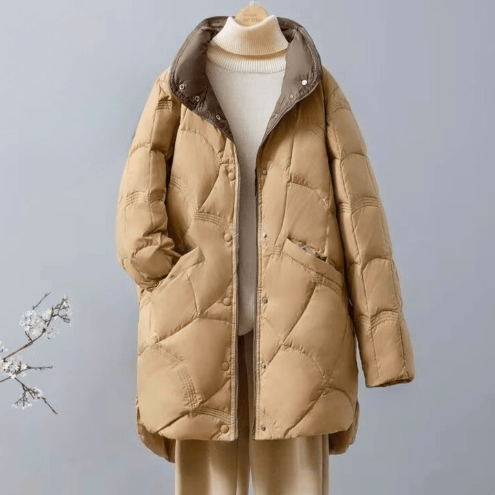 Weston & Finch - The Aurelle Down Coat - 14:201967807Off white;5:200005259