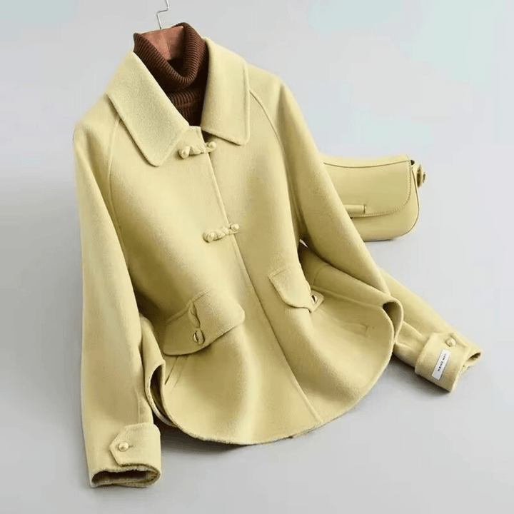 Weston & Finch - The Aurelle Velvet Coat - 14:193Off white;5:4183