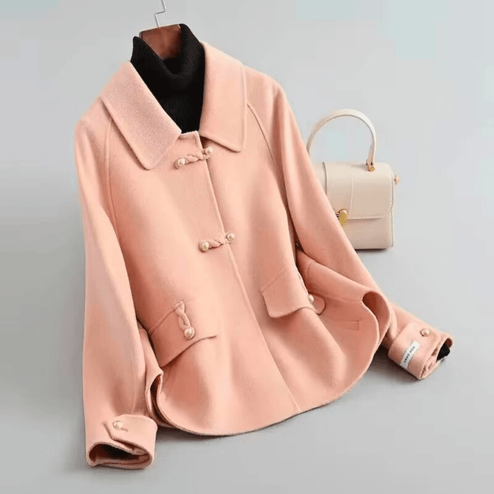 Weston & Finch - The Aurelle Velvet Coat - 14:200004890Pink;5:4183