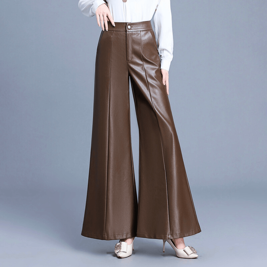 Weston & Finch - The Aveline Flare Pant - 14:173Coffee;5:4183