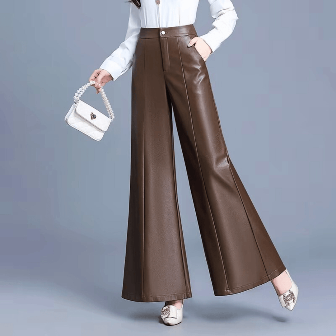 Weston & Finch - The Aveline Flare Pant - 14:173Coffee;5:4183