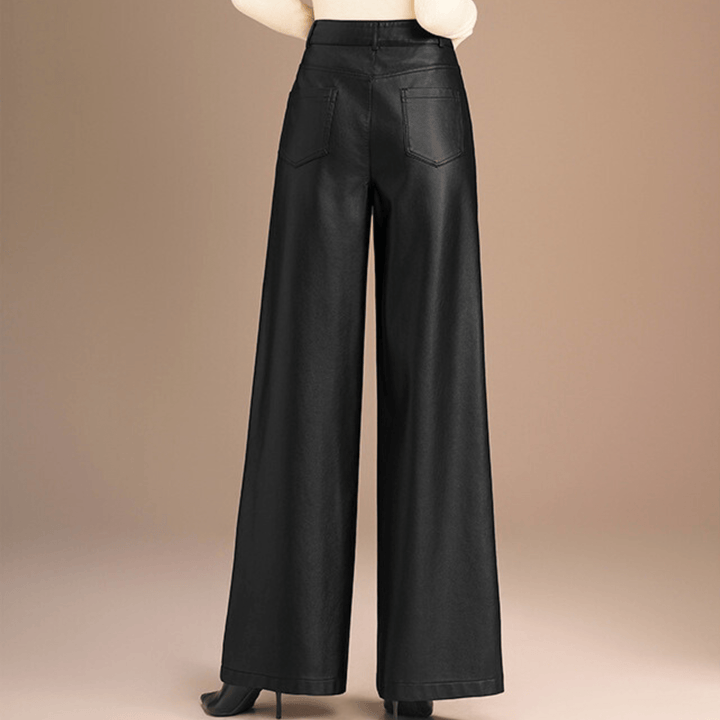 Weston & Finch - The Aveline Leather Pant - 000000000