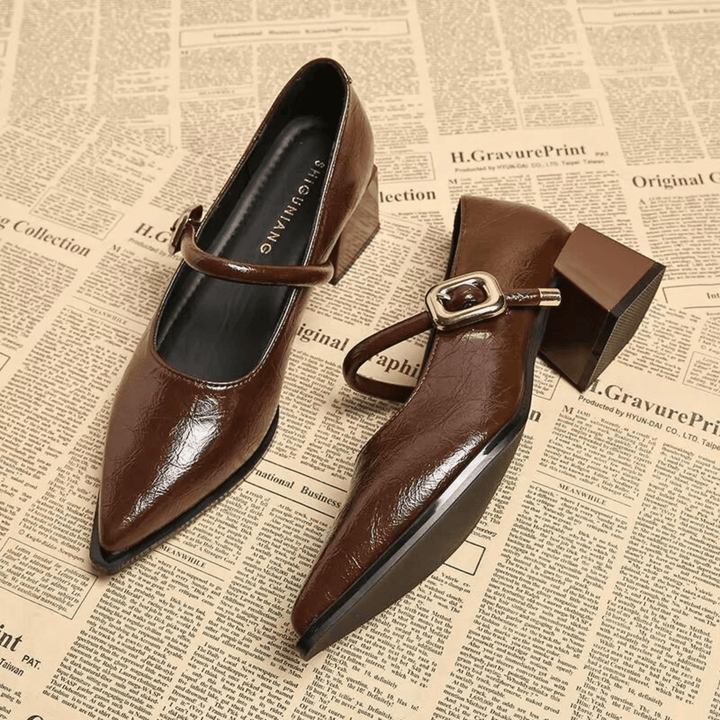 Weston & Finch - The Bellara Heel - 14:365458Coffee brown;200000124:200000337