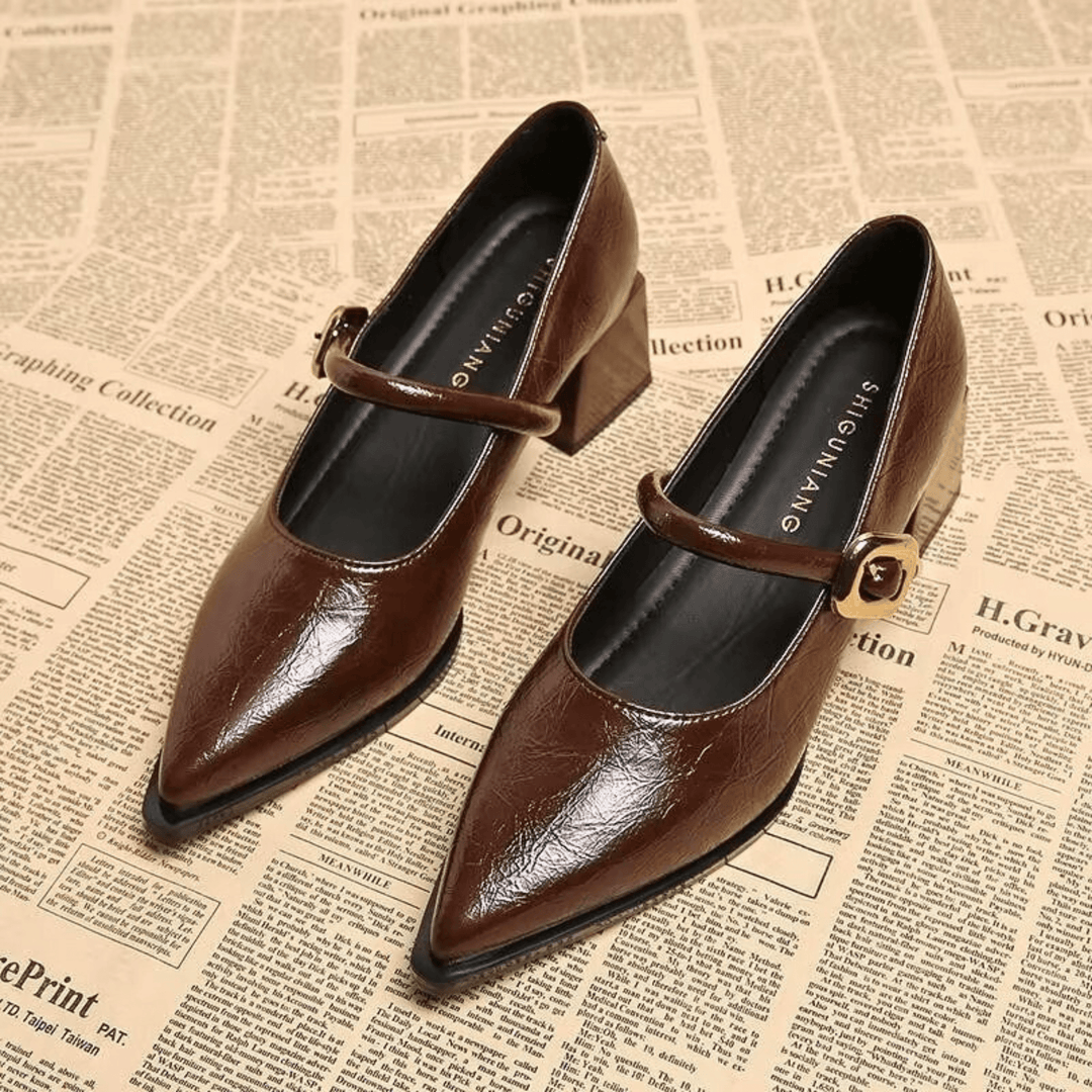 Weston & Finch - The Bellara Heel - 14:365458Coffee brown;200000124:200000337