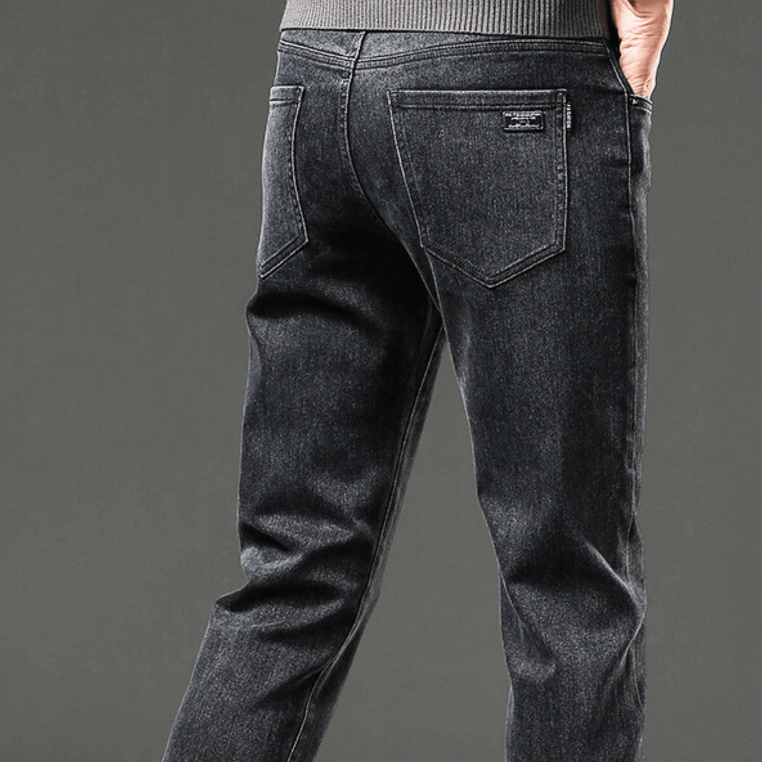 Weston & Finch - The Belmont Thermal Jean - 14:691smoke gray;5:100010441