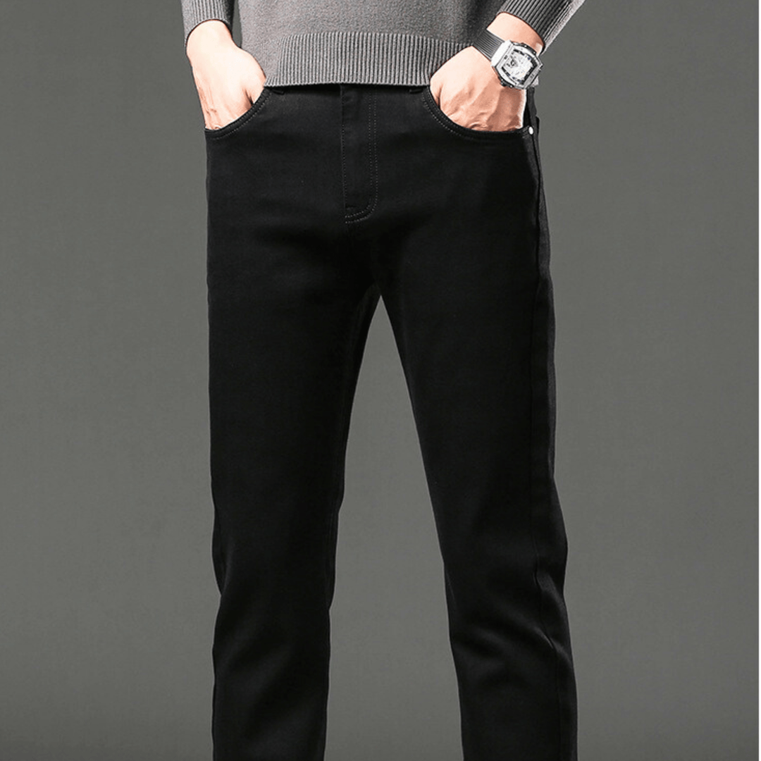 Weston & Finch - The Belmont Thermal Jean - 14:691smoke gray;5:100010441